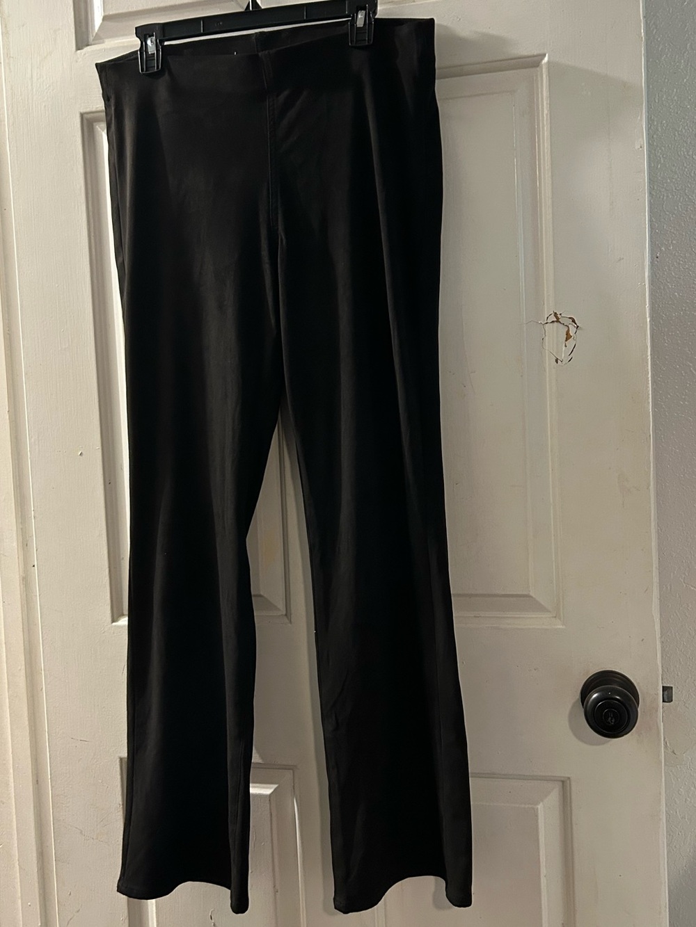 American Eagle Outfitters Black Stretch Flare Pants